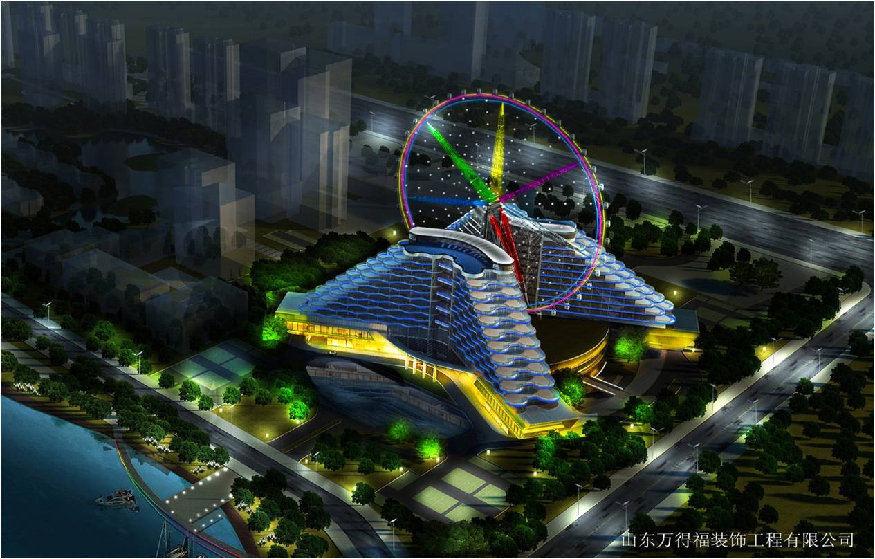 聊城東昌湖景觀照明亮化